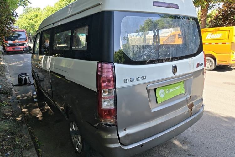 Used Jinbei New Hiace X30L 2016 1.5L Wealth Edition DLCG14 Rear Left 45 Deg