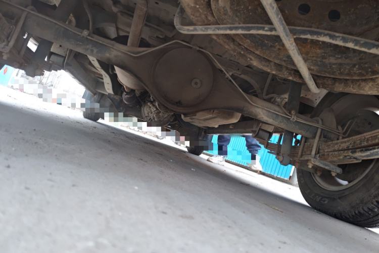 Used Jinbei New Hiace X30L 2018 1.5L Box Truck Business Edition DLCG14 Chassis Rear