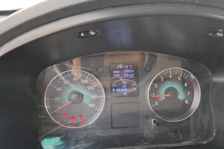 Used Jinbei New Hiace X30L 2018 1.5L Business Edition DLCG14 Odometer Close Up