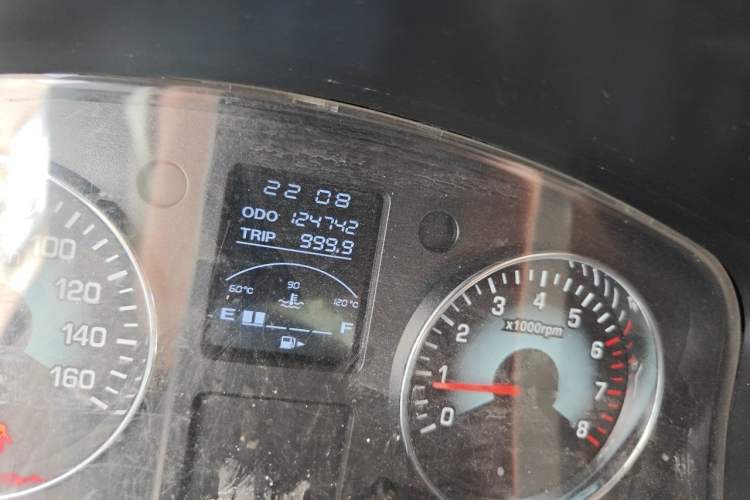 Used Jinbei New Hiace X30L 2018 1.5L Business Edition DLCG14 Odometer Close Up