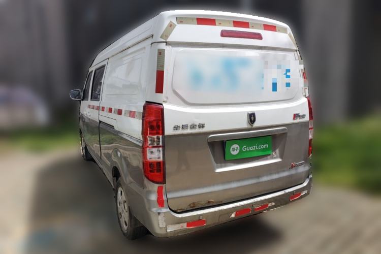 Used Jinbei New Hiace X30L 2018 1.5L Box Truck Wealth Edition DLCG14 Rear Left 45 Deg