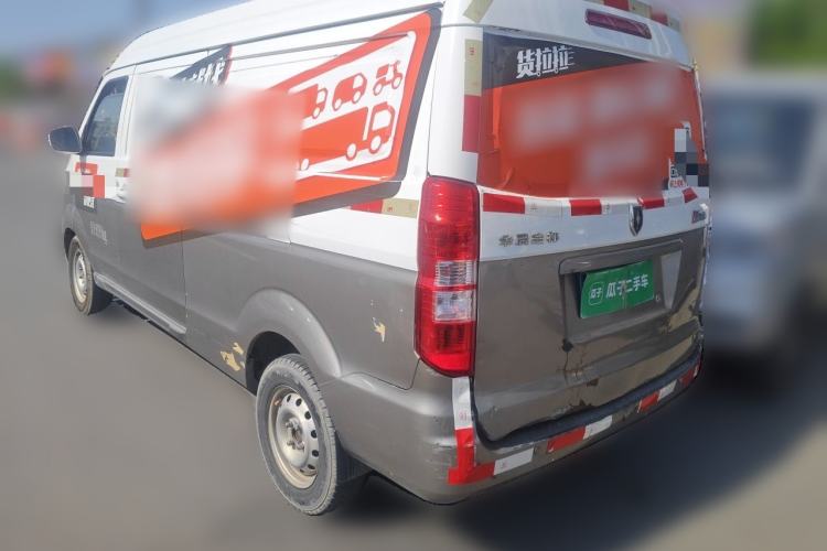Used Jinbei New Hiace X30L 2018 1.5L Box Truck Wealth Edition DLCG14 Rear Left 45 Deg