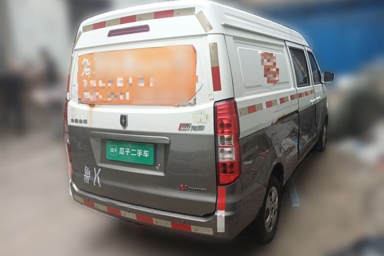 Used Jinbei New Hiace X30L 2018 1.5L Box Truck Wealth Edition DLCG14 Rear Right 45 Deg
