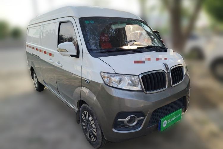 Used Jinbei New Hiace X30L 2018 1.5L Box Truck Wealth Edition DLCG14 Front Right 45 Deg