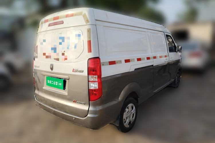 Used Jinbei New Hiace X30L 2018 1.5L Box Truck Wealth Edition DLCG14 Rear Right 45 Deg
