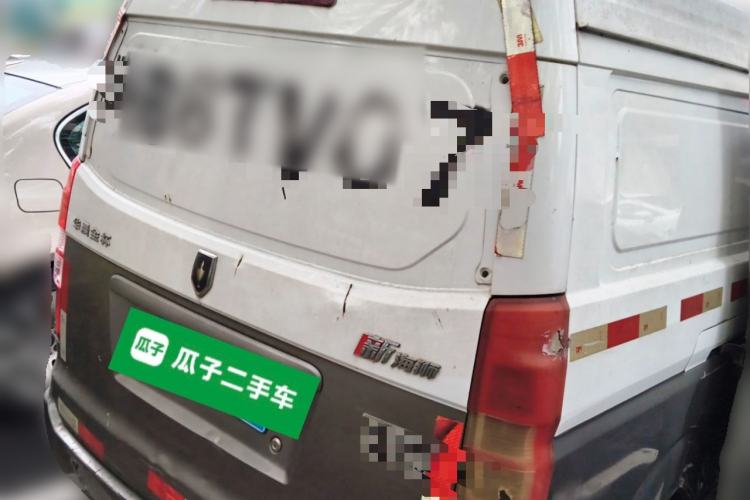 Used Jinbei New Hiace X30L 2018 1.5L Box Truck Wealth Edition DLCG14 Rear Right 45 Deg
