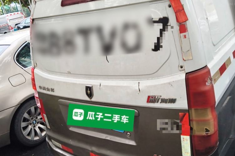 Used Jinbei New Hiace X30L 2018 1.5L Box Truck Wealth Edition DLCG14 Rear