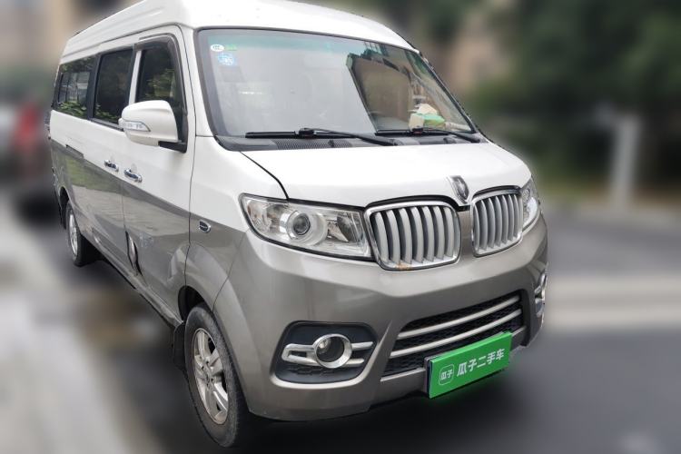 Used Jinbei New Hiace X30L 2018 1.5L Box Truck Business Edition Natural Gas DLCG14 Front Right 45 Deg