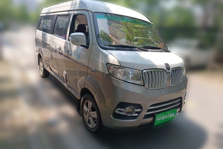 Used Jinbei New Hiace X30L 2018 1.5L Box Truck Wealth Edition Natural Gas DLCG14 Front Right 45 Deg