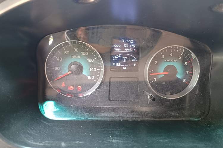 Used Jinbei New Hiace X30L 2018 1.5L Box Truck Wealth Edition Natural Gas DLCG14 Instrument Cluster