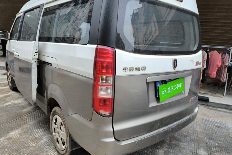 Used Jinbei New Hiace X30L 2018 1.5L Wealth Edition DLCG14 Rear Left 45 Deg