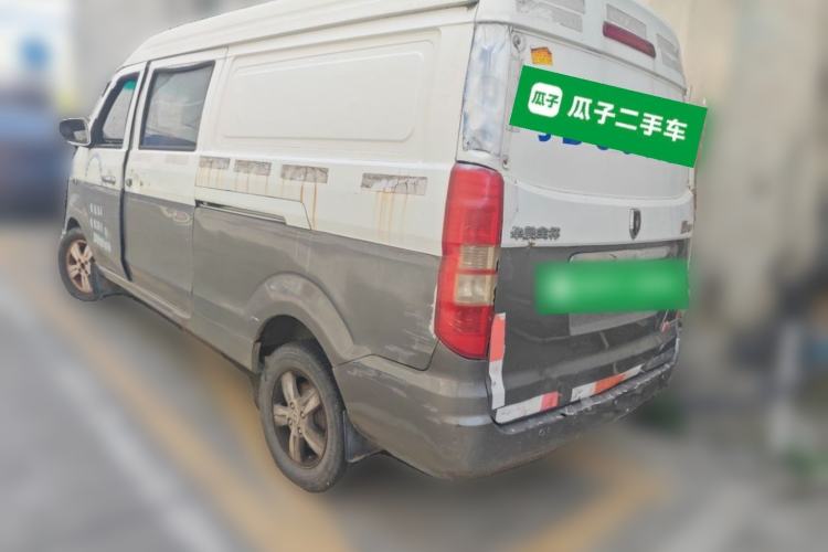 Used Jinbei New Hiace X30L 2018 1.5L Box Truck Wealth Edition DLCG14 Rear Left 45 Deg