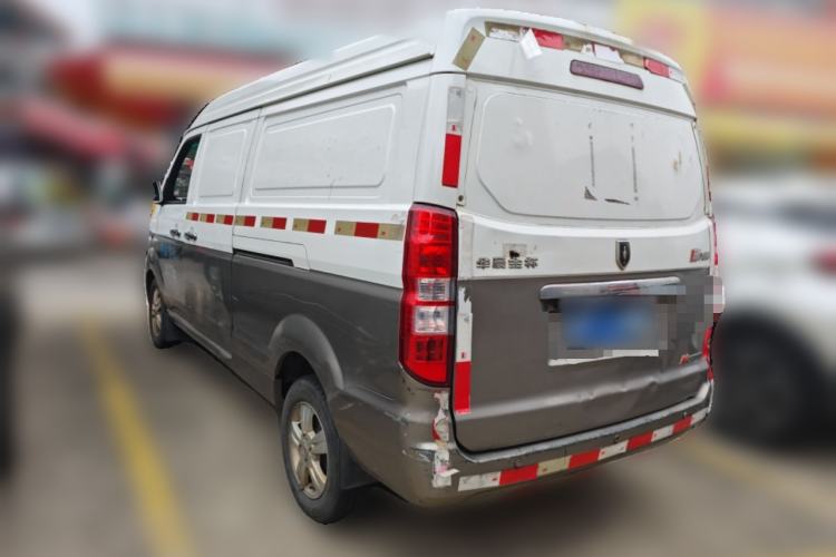 Used Jinbei New Hiace X30L 2018 1.5L Box Truck Business Edition DLCG14 Rear Left 45 Deg