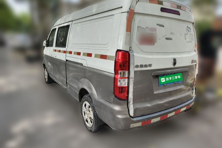 Used Jinbei New Hiace X30L 2018 1.5L Box Truck Wealth Edition DLCG14 Rear Left 45 Deg