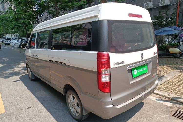 Used Jinbei New Hiace X30L 2018 1.5L Box Truck Wealth Edition Natural Gas DLCG14 Rear Left 45 Deg