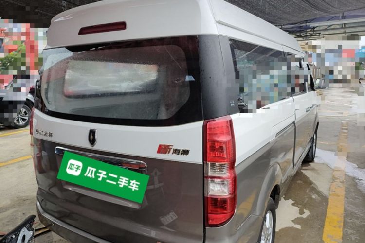 Used Jinbei New Hiace X30L 2018 1.5L Wealth Edition DLCG14 Rear Right 45 Deg