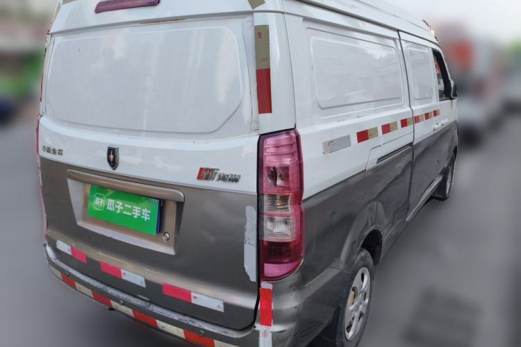 Used Jinbei New Hiace X30L 2018 1.3L Box Truck Wealth Edition DLCG12 Rear Right 45 Deg