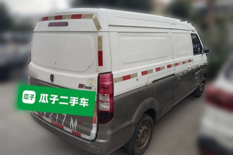 Used Jinbei New Hiace X30L 2018 1.5L Box Truck Wealth Edition DLCG14 Rear Right 45 Deg