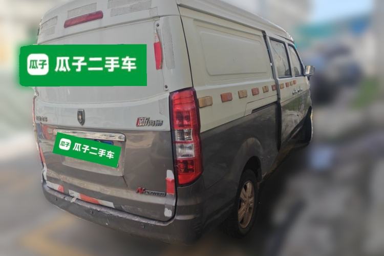 Used Jinbei New Hiace X30L 2018 1.5L Box Truck Wealth Edition DLCG14 Rear Right 45 Deg