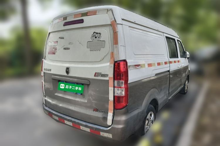 Used Jinbei New Hiace X30L 2018 1.5L Box Truck Wealth Edition DLCG14 Rear Right 45 Deg