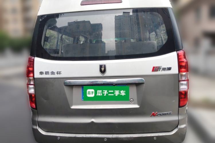 Used Jinbei New Hiace X30L 2018 1.5L Box Truck Business Edition Natural Gas DLCG14 Rear