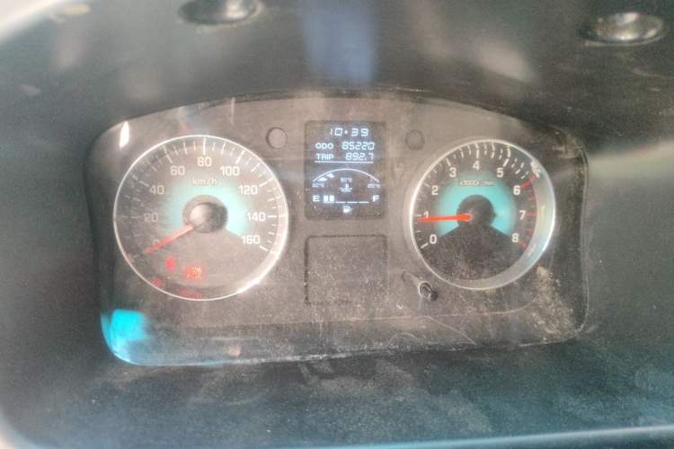 Used Jinbei New Hiace X30L 2019 1.5L Wealth Edition China VI SWC15M Odometer Close Up