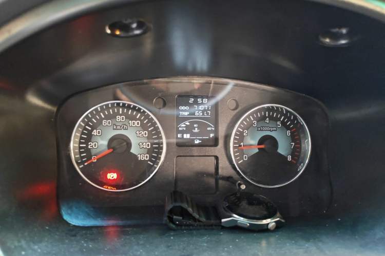 Used Jinbei New Hiace X30L 2019 1.5L Wealth Edition China VI SWC15M Odometer Close Up