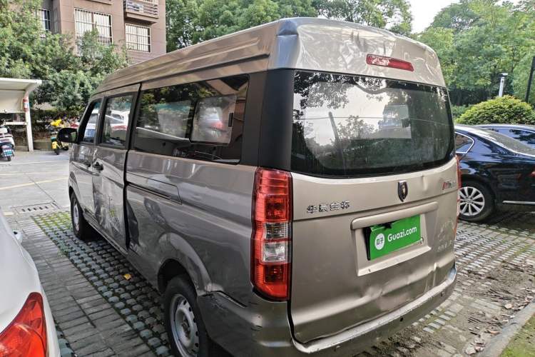Used Jinbei New Hiace X30L 2019 1.5L Wealth Edition China VI SWC15M Rear Left 45 Deg