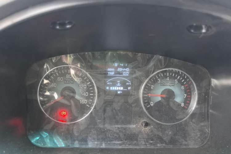 Used Jinbei New Hiace X30L 2019 1.5L Cargo Van Wealth Edition China VI SWC15M Odometer Close Up