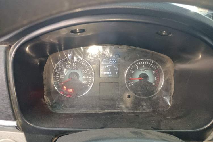 Used Jinbei New Hiace X30L 2019 1.5L Wealth Edition China VI SWC15M Odometer Close Up