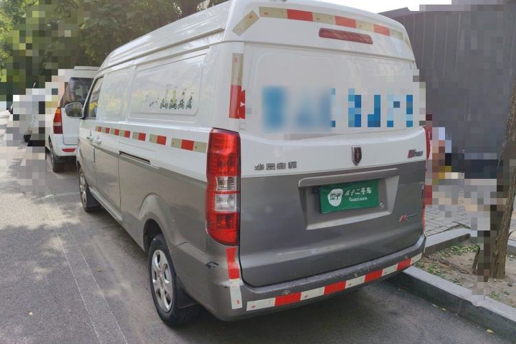 Used Jinbei New Hiace X30L 2019 1.5L Cargo Van Wealth Edition China VI SWC15M Rear Left 45 Deg