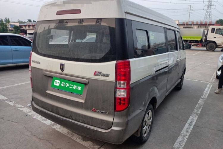 Used Jinbei New Hiace X30L 2019 1.5L Wealth Edition China VI SWC15M Rear Right 45 Deg