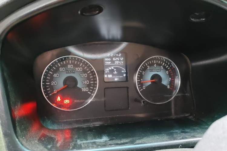 Used Jinbei New Hiace X30L 2019 1.5L Wealth Edition China VI SWC15M Odometer Close Up