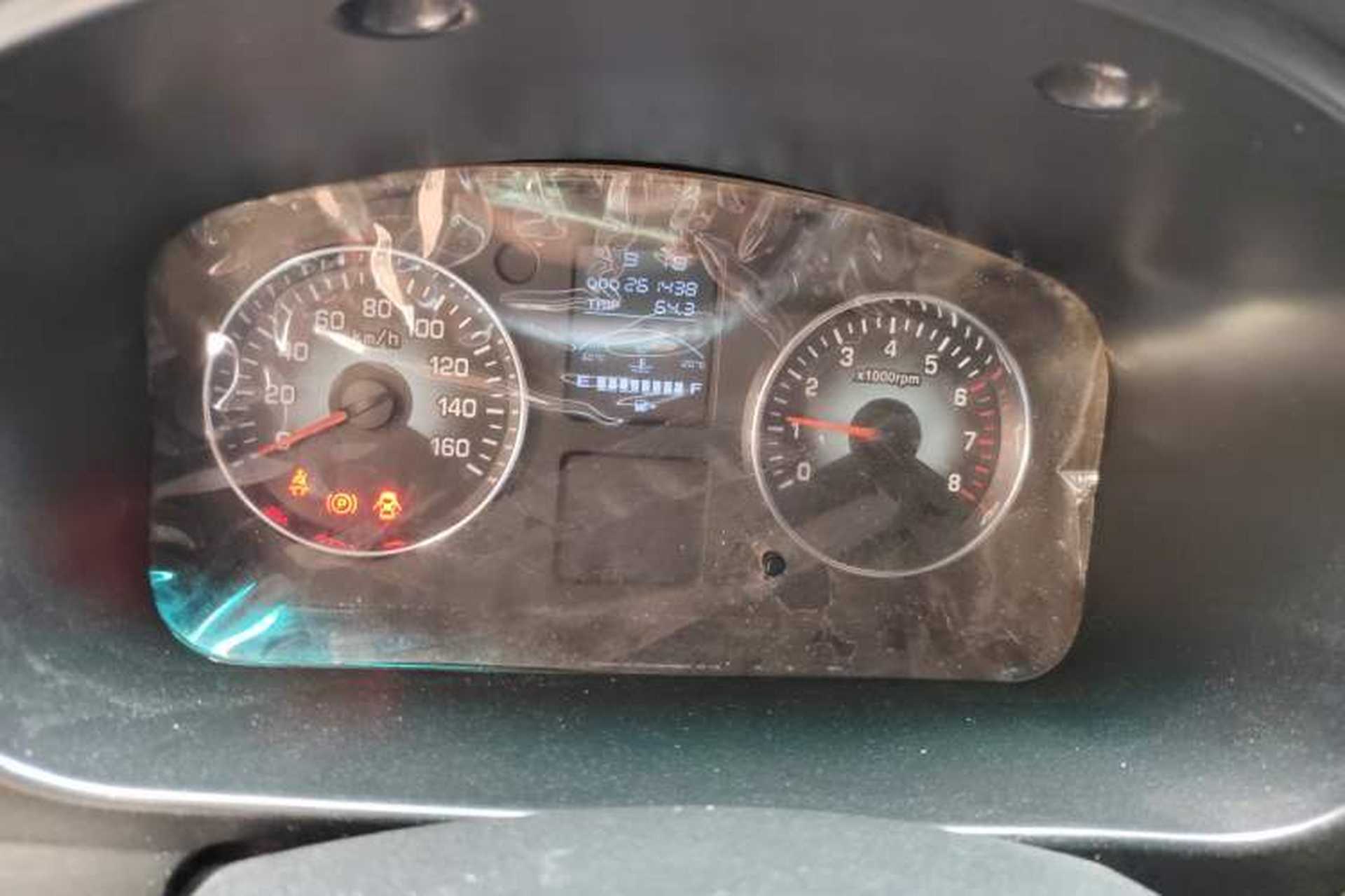 Used Jinbei New Hiace X30L  Odometer Close Up