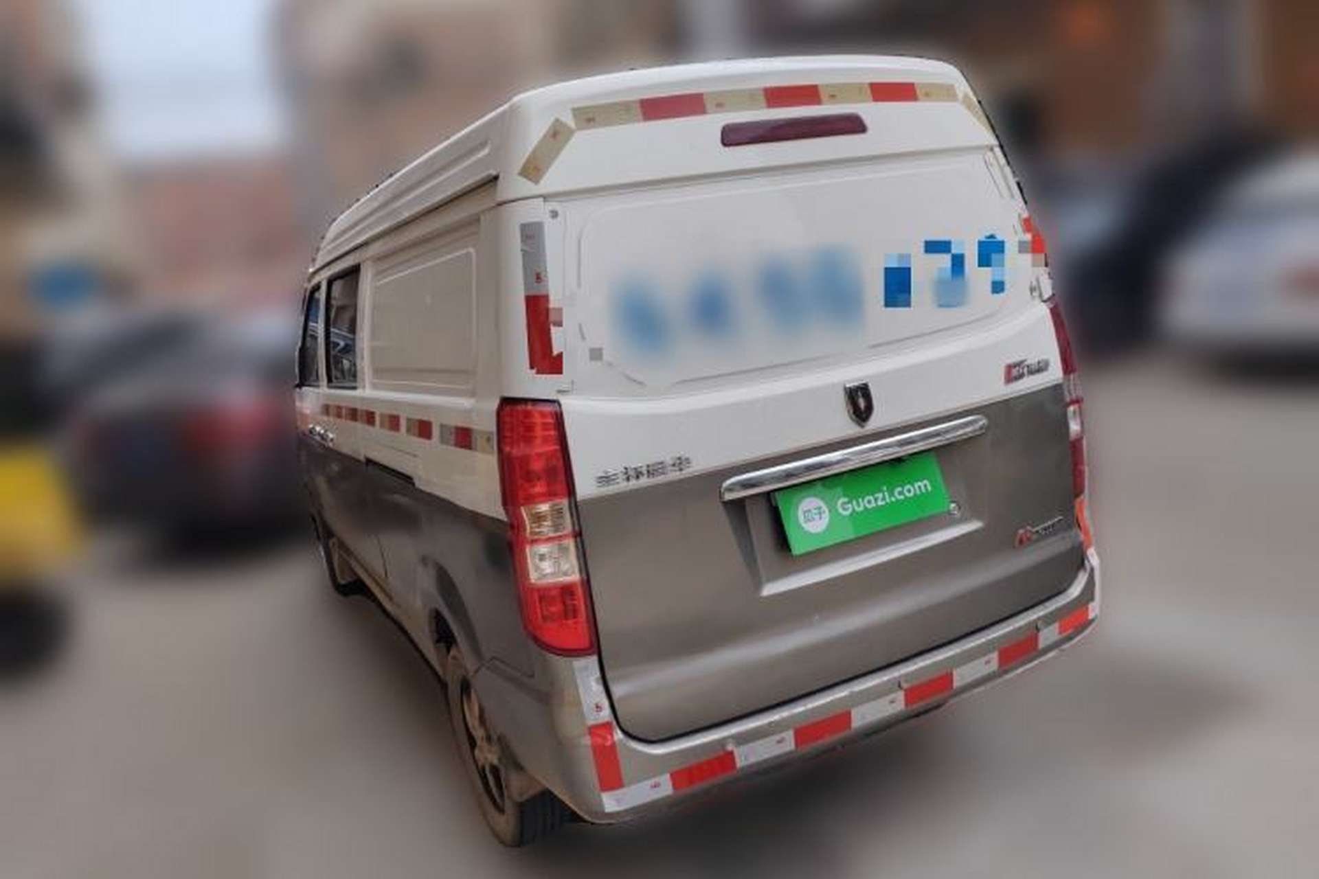 Used Jinbei New Hiace X30L  Rear Left 45 Deg