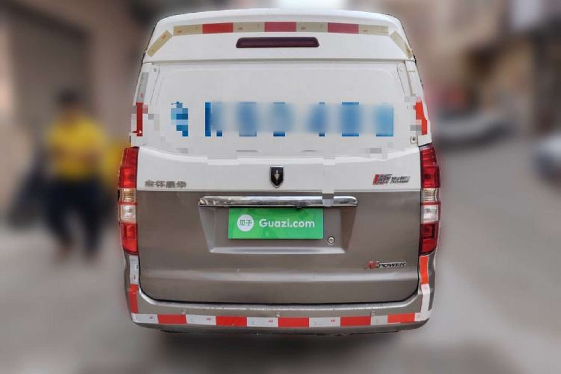Used Jinbei New Hiace X30L  Rear