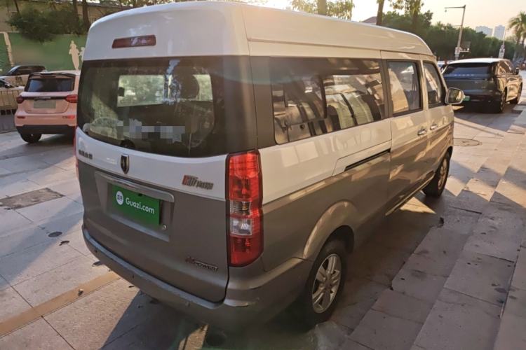 Used Jinbei New Hiace X30L 2019 1.5L Wealth Edition China VI SWC15M Rear Right 45 Deg