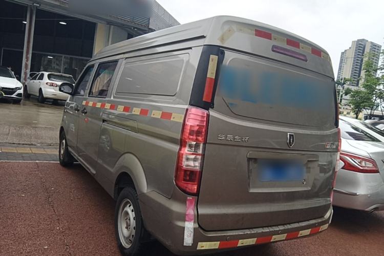 Used Jinbei New Hiace X30L 2019 1.5L Cargo Van Wealth Edition China VI SWC15M Rear Left 45 Deg