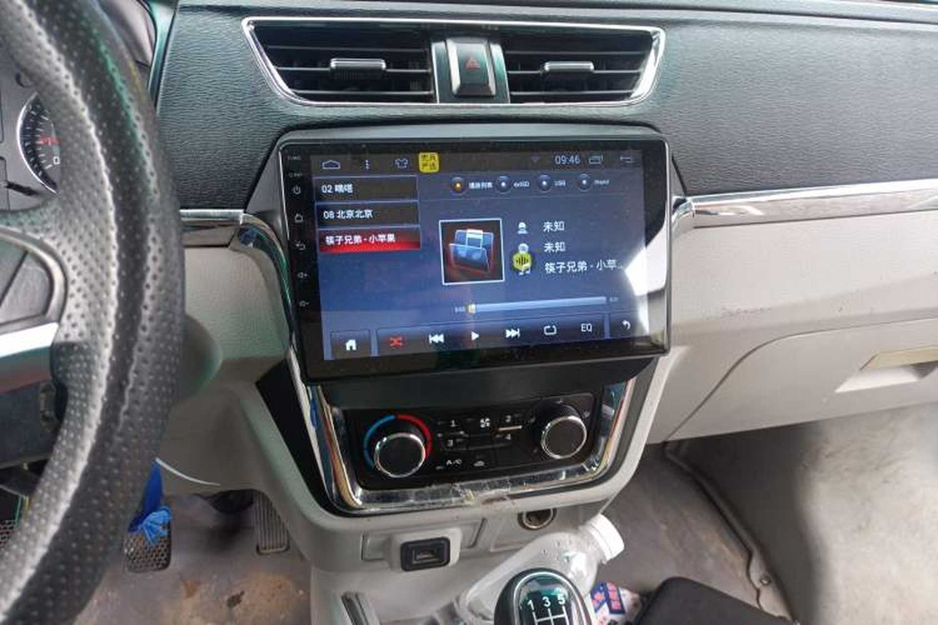 Used Jinbei New Hiace X30L 2019 1.5L Cargo Van Wealth Edition China VI SWC15M Audio And AC Panel