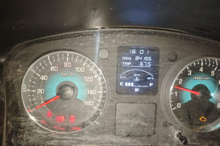 Used Jinbei New Hiace X30L 2019 1.5L Wealth Edition China VI SWC15M Odometer Close Up