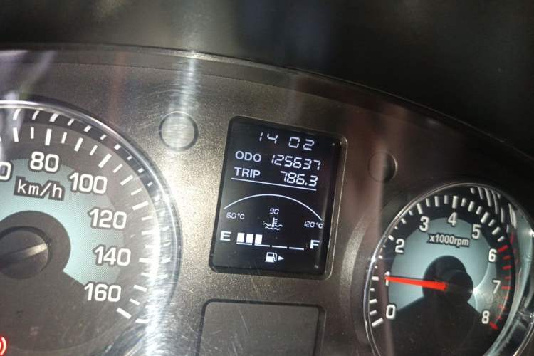 Used Jinbei New Hiace X30L 2019 1.5L Business Edition China VI SWC15M Odometer Close Up