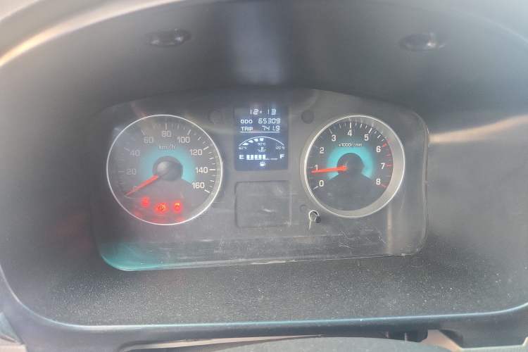 Used Jinbei New Hiace X30L 2019 1.5L Cargo Van Wealth Edition China VI SWC15M Odometer Close Up