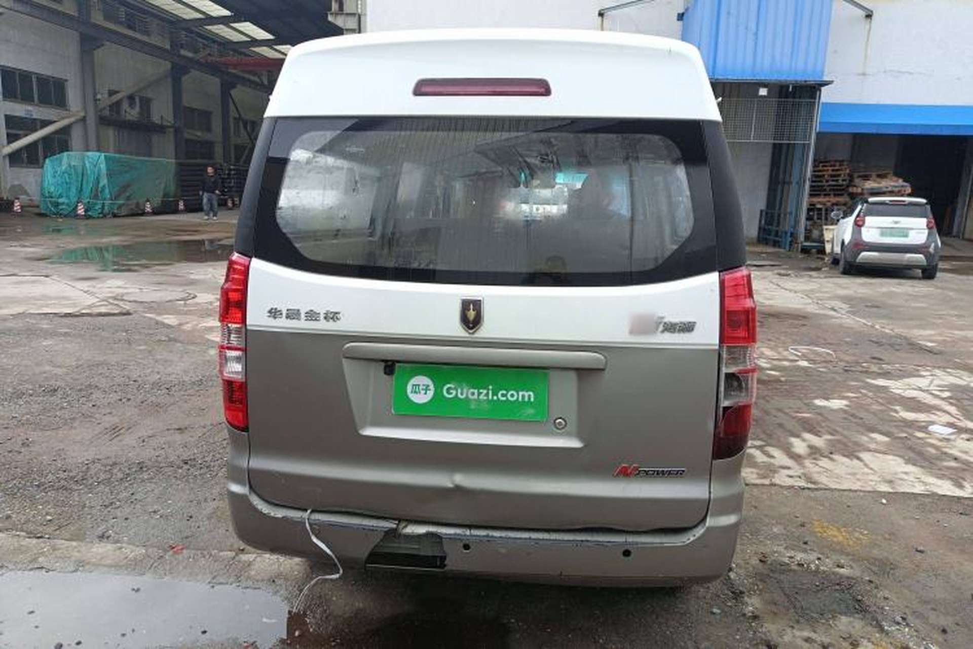 Used Jinbei New Hiace X30L 2019 1.5L Cargo Van Wealth Edition China VI SWC15M Rear