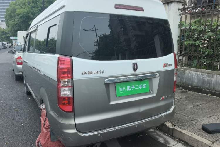 Used Jinbei New Hiace X30L 2019 1.5L Wealth Edition China VI SWC15M Rear Left 45 Deg