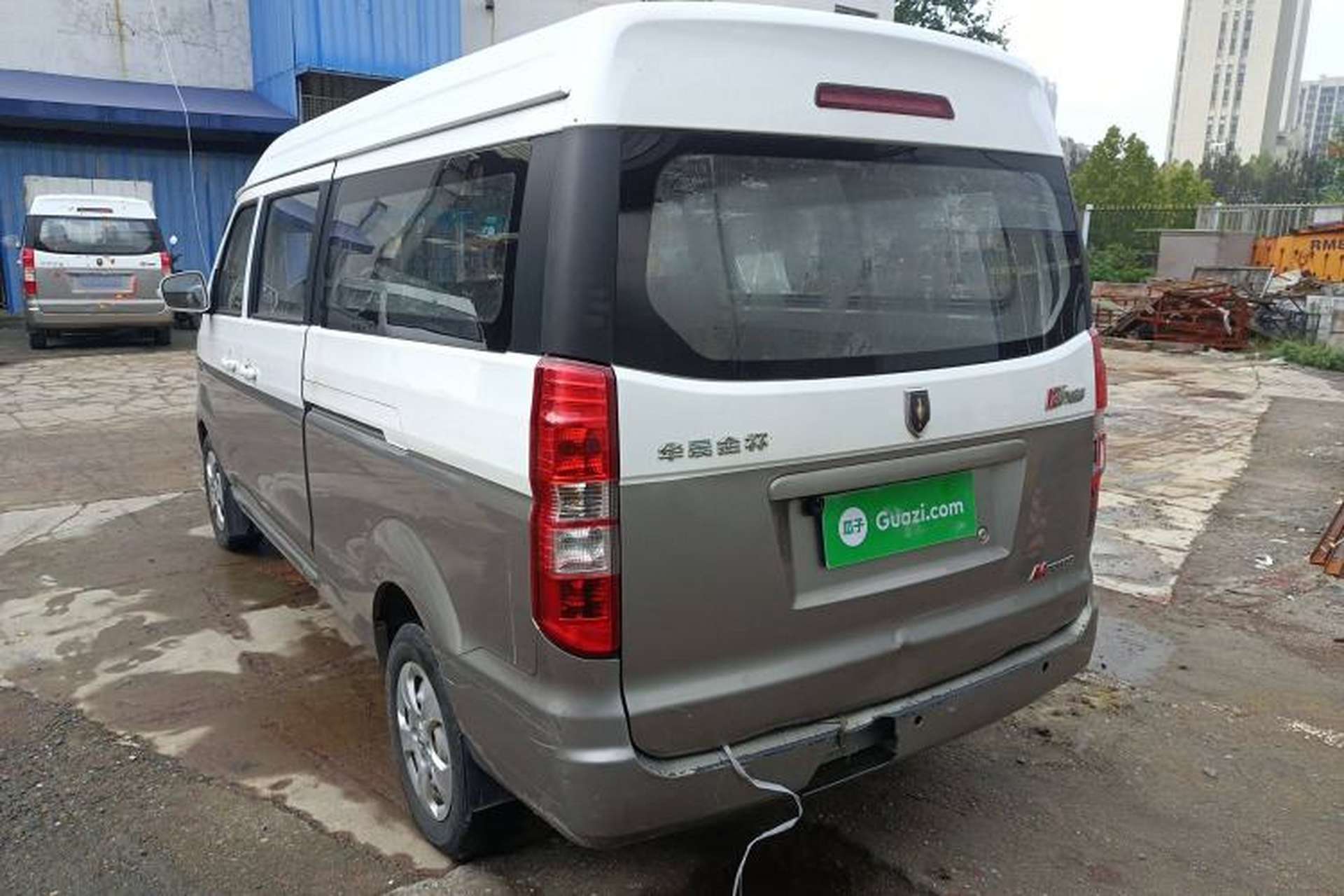 Used Jinbei New Hiace X30L 2019 1.5L Cargo Van Wealth Edition China VI SWC15M Rear Left 45 Deg