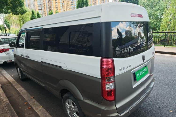 Used Jinbei New Hiace X30L 2019 1.5L Wealth Edition China VI SWC15M Rear Left 45 Deg