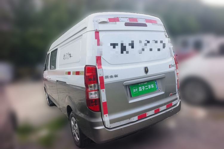 Used Jinbei New Hiace X30L 2019 1.5L Cargo Van Wealth Edition China VI SWC15M Rear Left 45 Deg