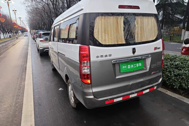 Used Jinbei New Hiace X30L 2019 1.5L Wealth Edition China VI SWC15M Rear Left 45 Deg