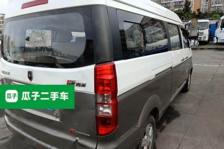 Used Jinbei New Hiace X30L 2019 1.5L Business Edition China VI SWC15M Rear Right 45 Deg