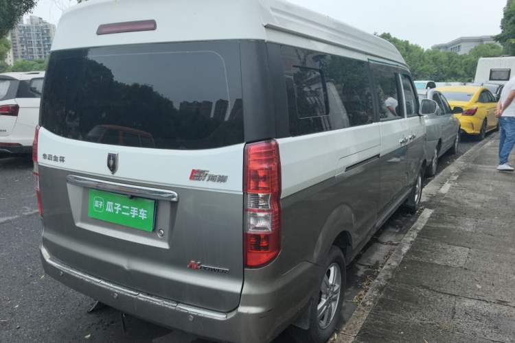 Used Jinbei New Hiace X30L 2019 1.5L Wealth Edition China VI SWC15M Rear Right 45 Deg